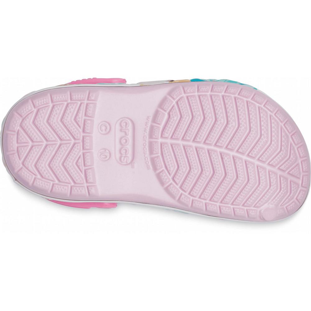 Pink Boys' Crocs Fun Lab Disney Princess Lights Clogs | NZ 1428BEXC